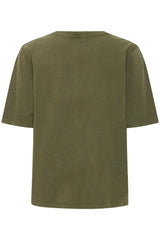 B.young - Tshirt Solko - Grape Leaf