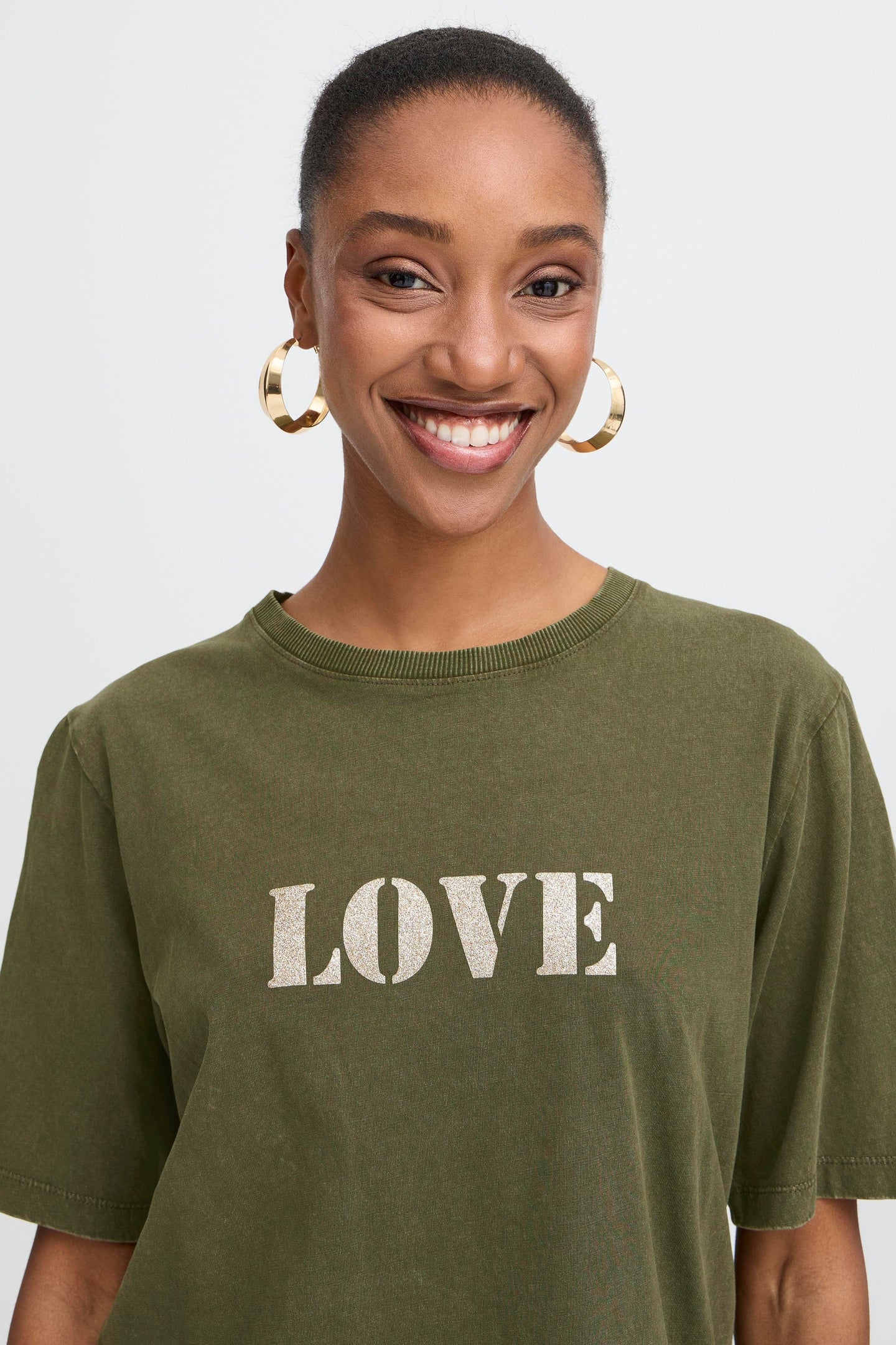 B.young - Tshirt Solko - Grape Leaf