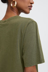 B.young - Tshirt Solko - Grape Leaf