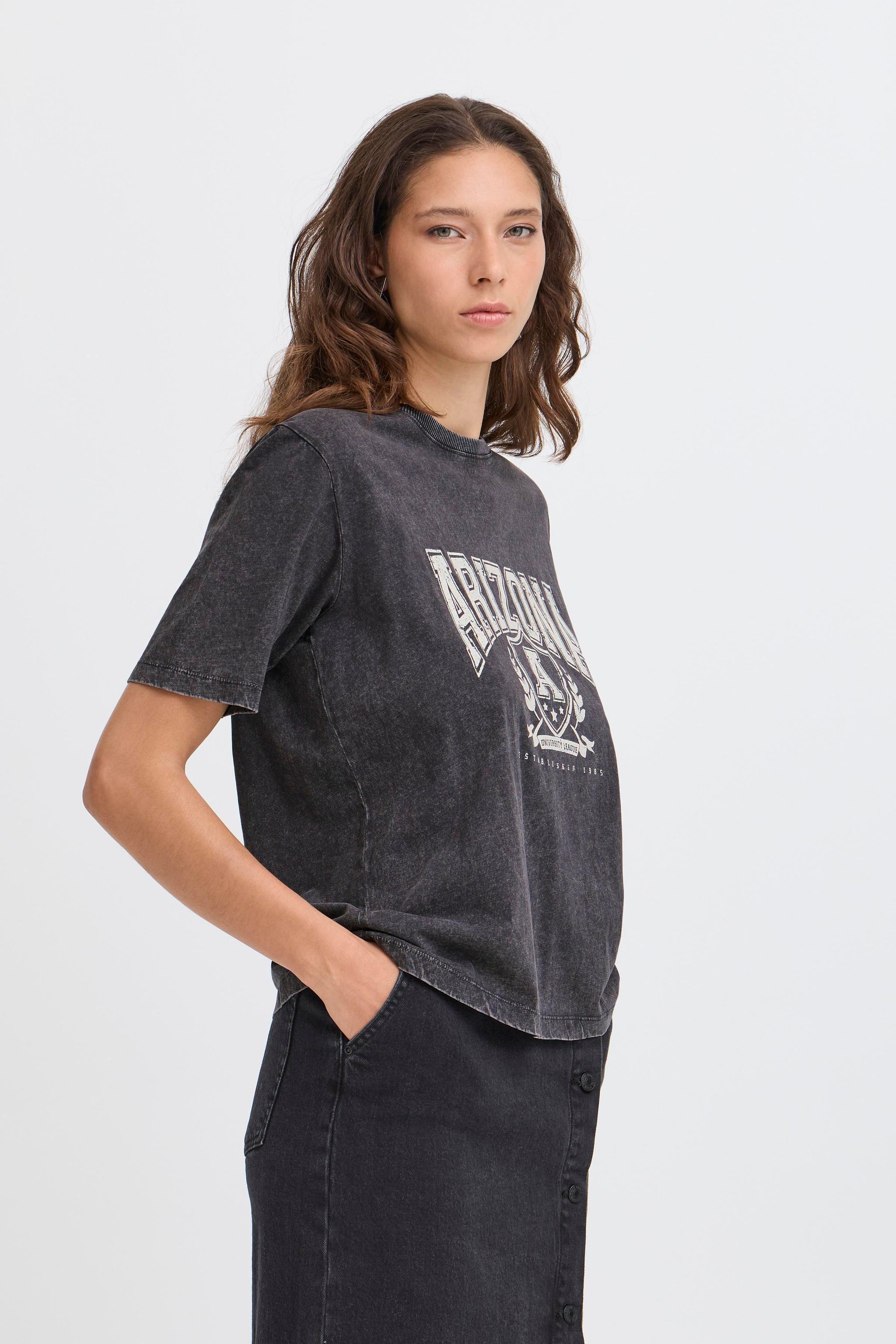 B.young - Tshirt Solko - Black