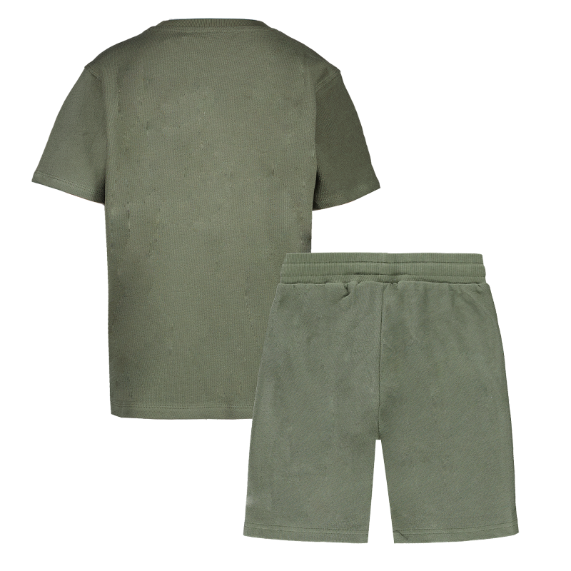 Cars Jeans - Wisby T-shirt / Short Set - Army