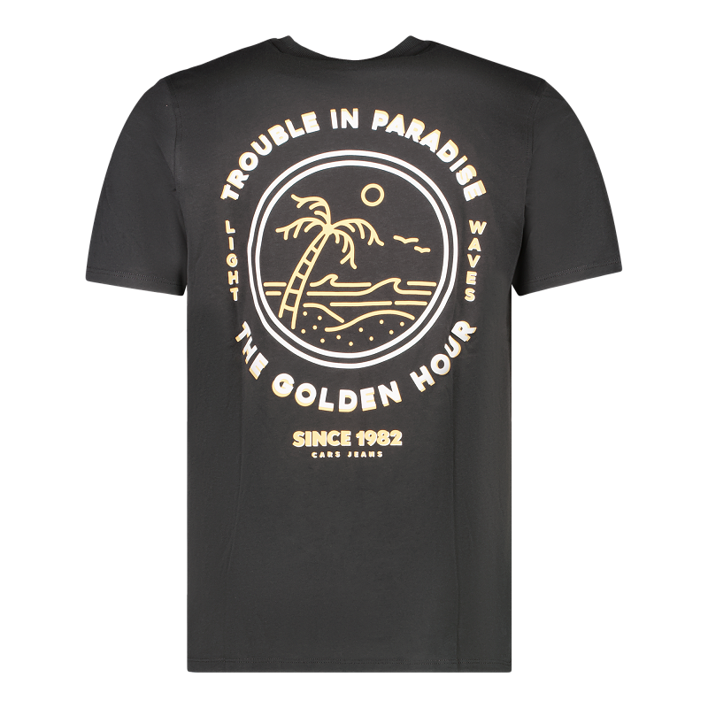 Cars Jeans - Tshirt Charl - Black
