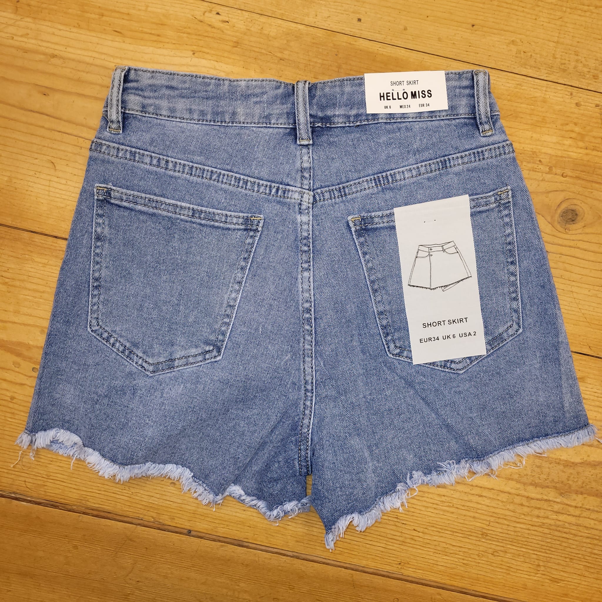 Hello Miss - Skort - Denim