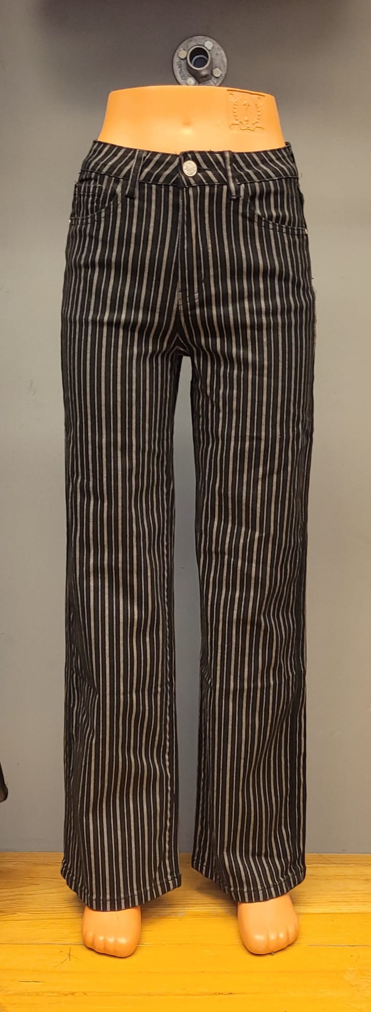 Goodies - Wide Leg - Streep Zwart
