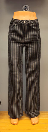 Goodies - Wide Leg - Streep Zwart