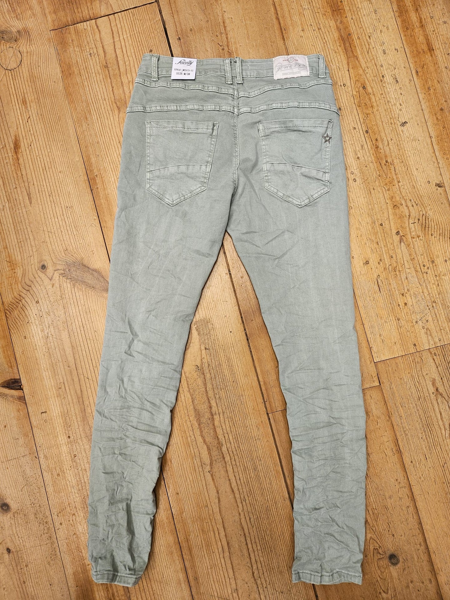 Jewelly Jeans - Twill Light Green