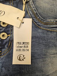 Jewelly Jeans - Stone Washed
