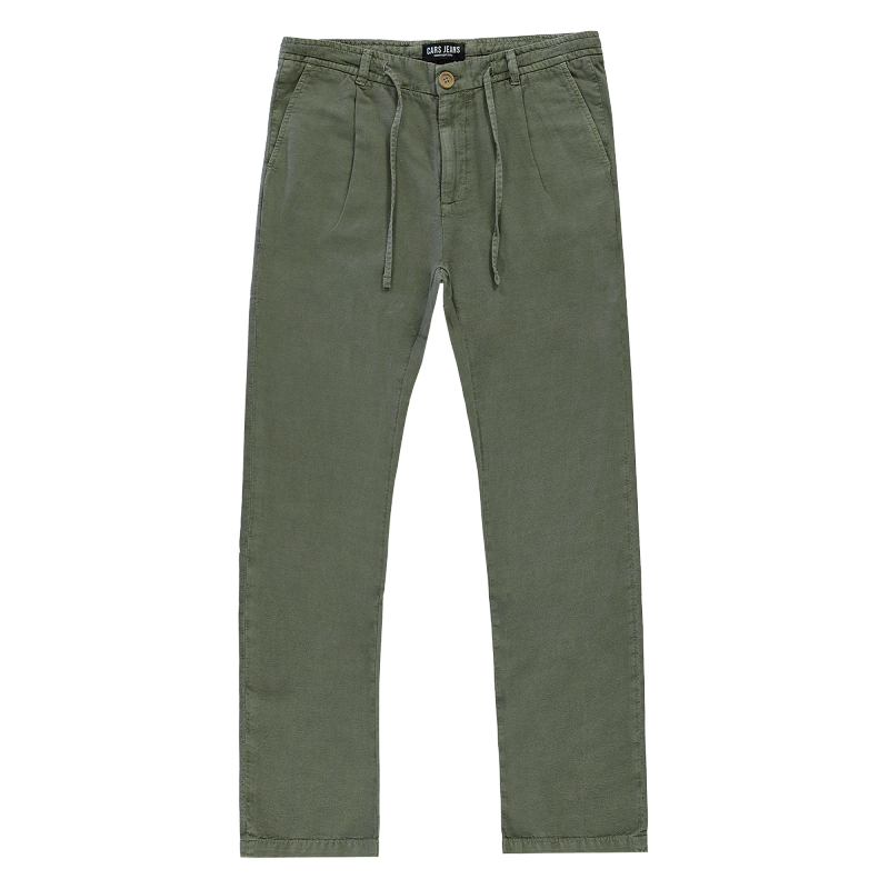 Cars Jeans - Linnen Pant Hozier - Olive