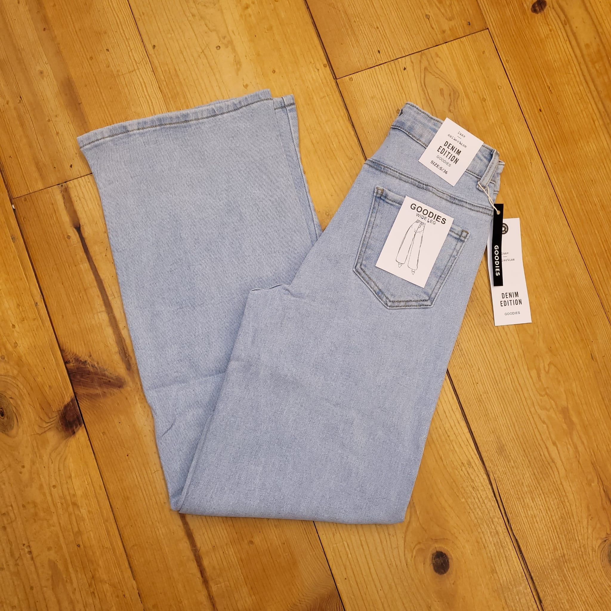 Goodies - Wide Leg - Bleached