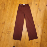 Goodies - Wide Leg - Twill Bordeaux