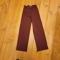 Goodies - Wide Leg - Twill Bordeaux