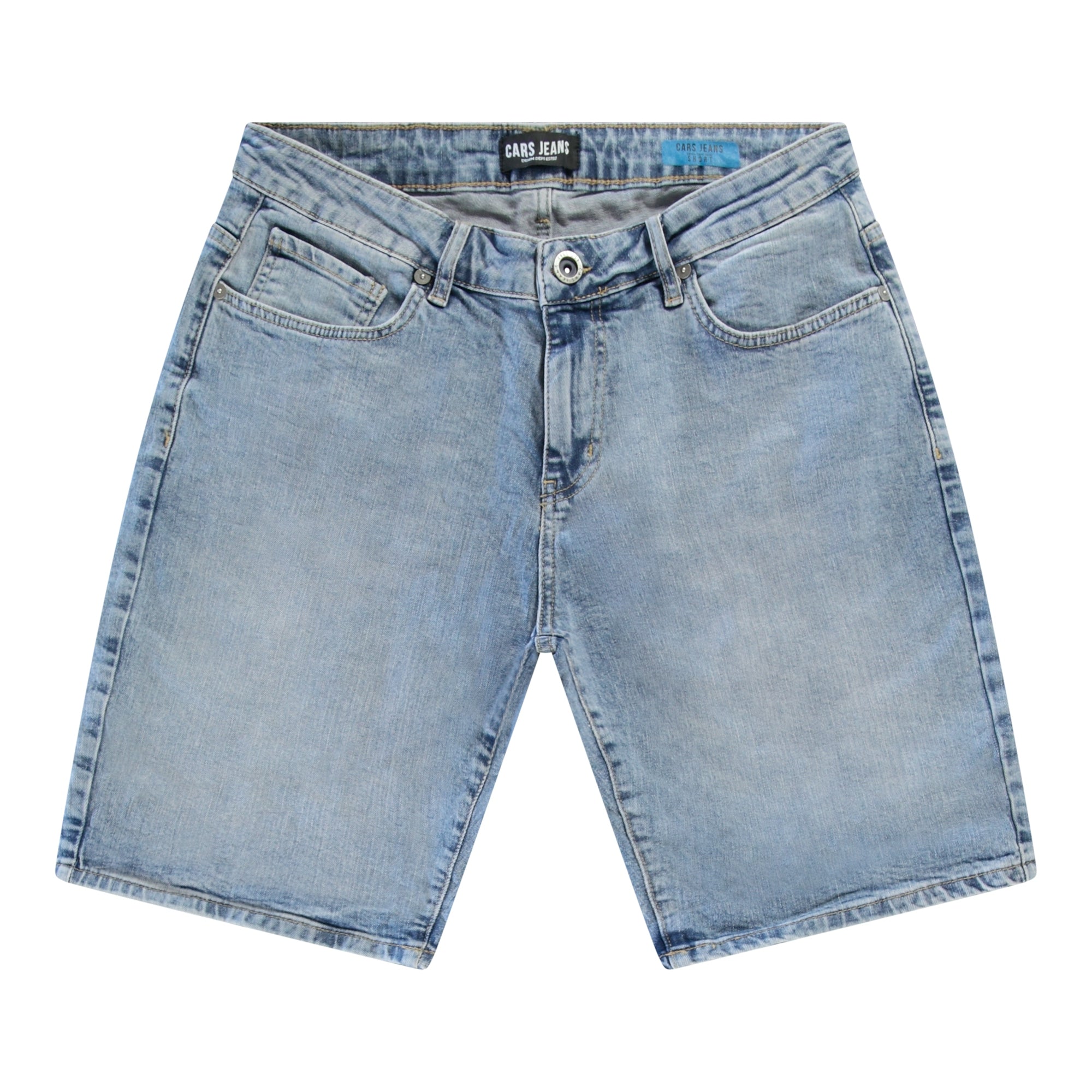 Cars Jeans - Denim Short Heston - Stone Used