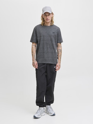 Jack & Jones - Tshirt Puffer - Black Melange