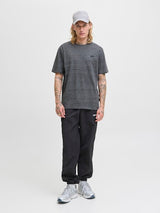 Jack & Jones - Tshirt Puffer - Black Melange