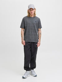 Jack & Jones - Tshirt Puffer - Black Melange