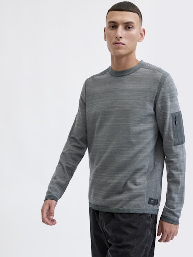 Jack & Jones - Knit Mace - Urban Chic (Grijs)