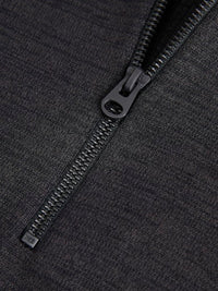 Jack & Jones - Knit Mace Half Zip - Black