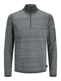 Jack & Jones - Knit Mace Half Zip - Urban Chic (Grijs)