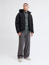 Jack & Jones - Knit Mace Half Zip - Urban Chic (Grijs)