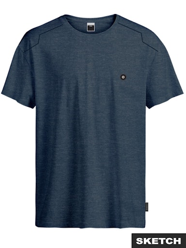 Jack & Jones - Tshirt Puffer - Orion Blue Melange