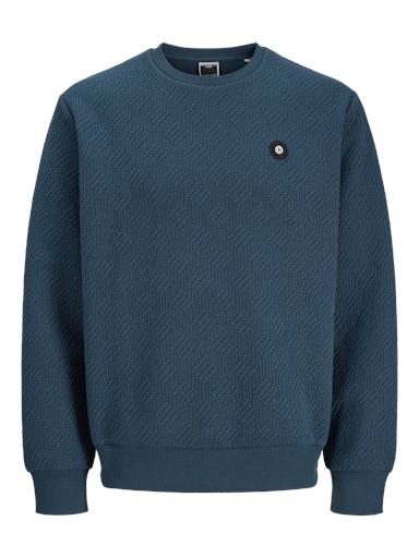 Jack & Jones - Sweat Geo - Titan (Blauw)