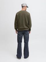 Jack & Jones - Sweat Geo - Grape Leaf (Groen)