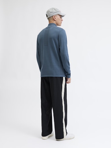 Jack & Jones - Knit Mace Half Zip - Orion Blue