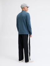Jack & Jones - Knit Mace Half Zip - Orion Blue