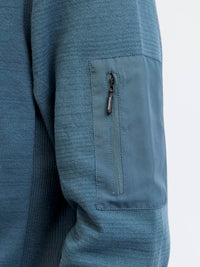 Jack & Jones - Knit Mace Half Zip - Orion Blue