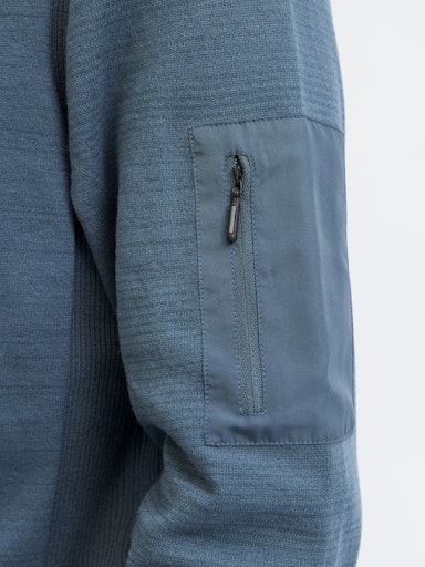 Jack & Jones - Knit Mace Half Zip - Orion Blue