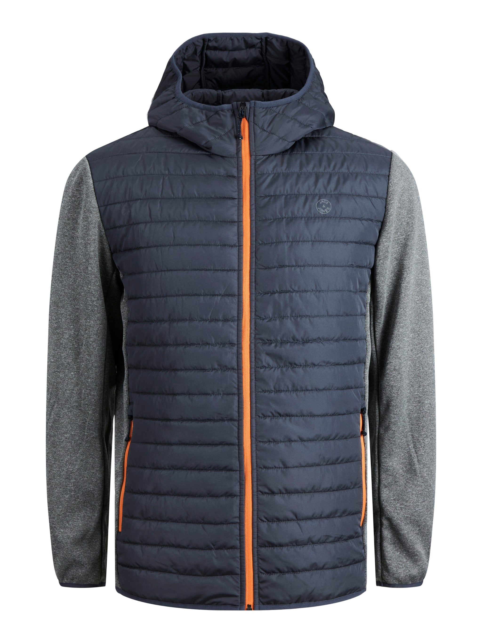 Jack & Jones - Multi Quilted Jacket - Grey Melange