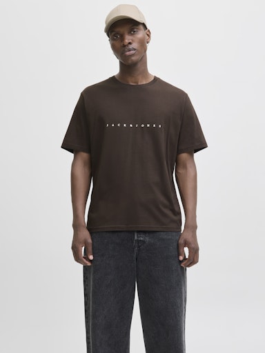Jack & Jones - Tshirt Star - Delicioso (Bruin)