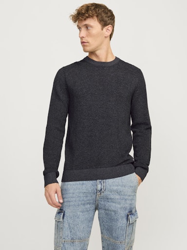 Jack & Jones - Knit Globe - Dark Grey Melange