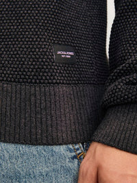 Jack & Jones - Knit Globe - Dark Grey Melange