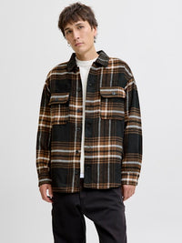 Jack & Jones - Overshirt Bradley - Monks Robe (Bruin)