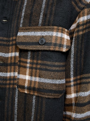 Jack & Jones - Overshirt Bradley - Monks Robe (Bruin)