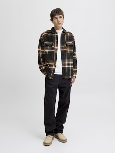 Jack & Jones - Overshirt Bradley - Monks Robe (Bruin)