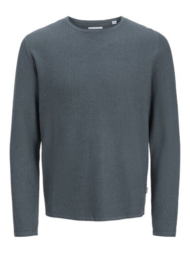 Jack & Jones - Knit Cooper - Stormy Weather (Grijs)