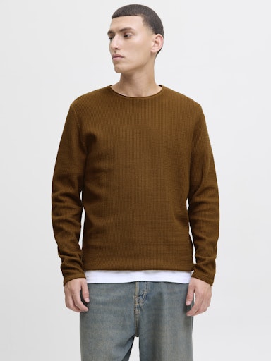 Jack & Jones - Knit Cooper - Monks Robe (Bruin)