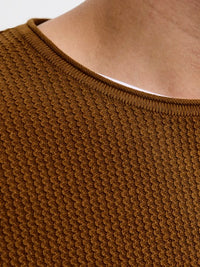 Jack & Jones - Knit Cooper - Monks Robe (Bruin)