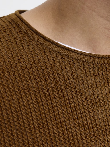 Jack & Jones - Knit Cooper - Monks Robe (Bruin)