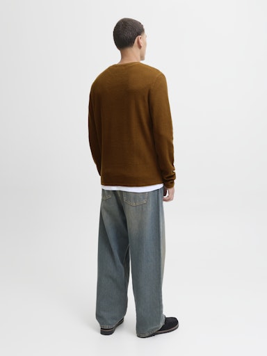 Jack & Jones - Knit Cooper - Monks Robe (Bruin)