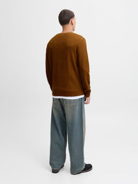 Jack & Jones - Knit Cooper - Monks Robe (Bruin)