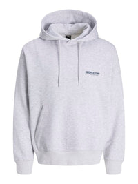 Jack & Jones - Hoodie Union - White Melange