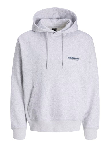 Jack & Jones - Hoodie Union - White Melange