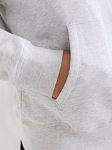 Jack & Jones - Hoodie Union - White Melange