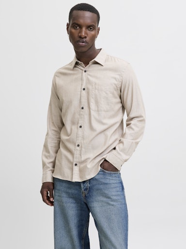 Jack & Jones - Shirt Classic - Oatmeal