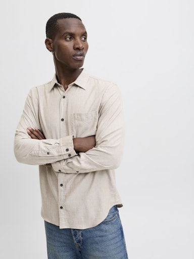 Jack & Jones - Shirt Classic - Oatmeal