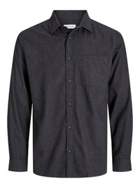 Jack & Jones - Shirt Classic - Dark Grey Melange
