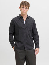 Jack & Jones - Shirt Classic - Dark Grey Melange